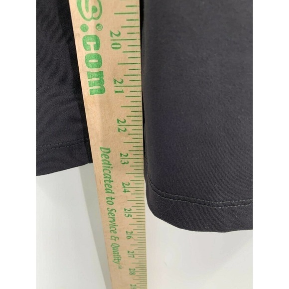 Spanner Womens Size S Small 1/4 Zip Golf Polo T-Shirt Short Sleeves Logo Black - Picture 7 of 7